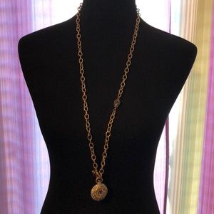 Betsey Johnson Stargazer Cabochon Stargazer Necklace